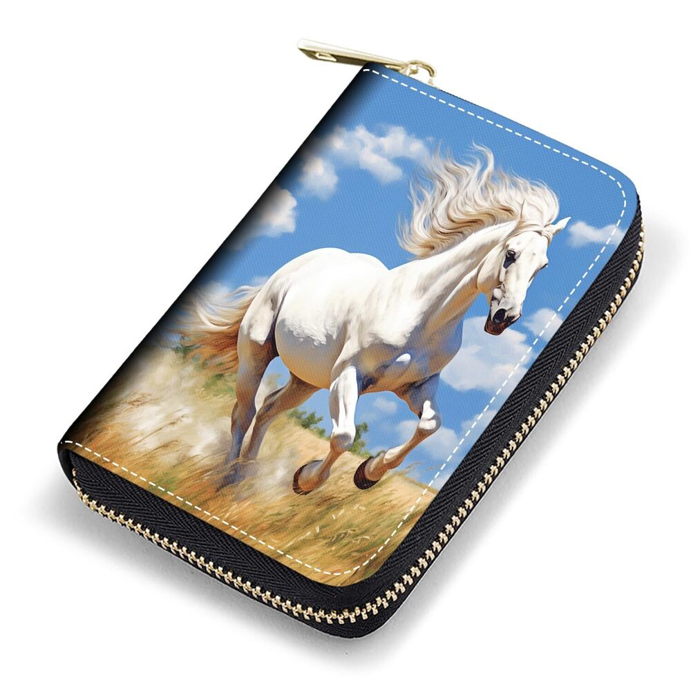 1582 Credit Card Holder, RFID Blocking Small Leather Card Wallet , Credit